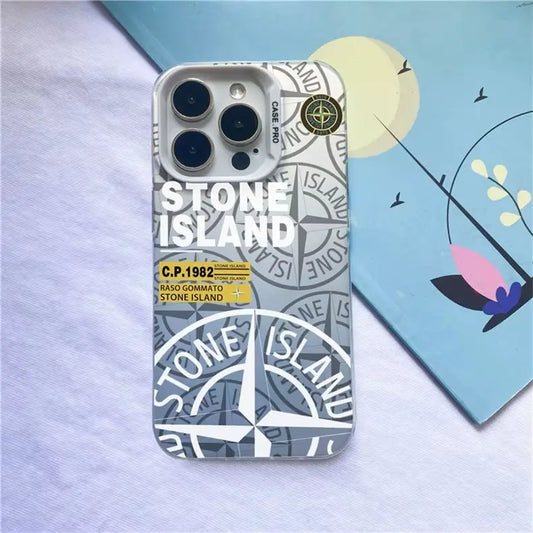 Coque Stone Island Blanche