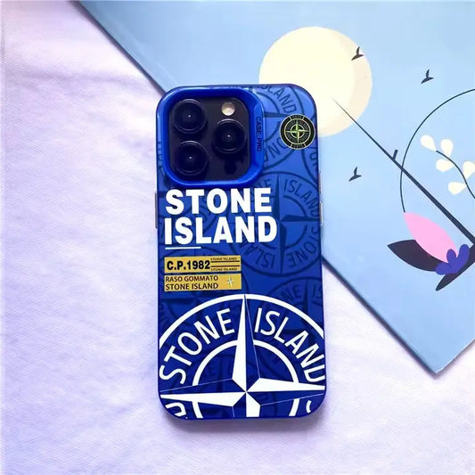 Coque Stone Island Bleu